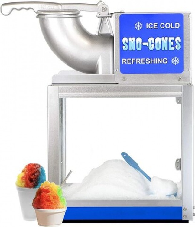 Snow Cone Machine With 50 Servings Add Ons