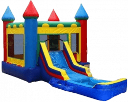 Colorful Bounce House W/Slide