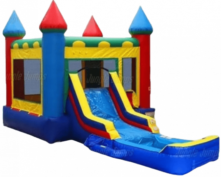 Colorful Bounce House W/Slide