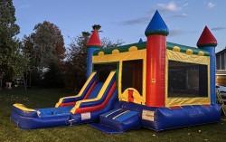 unnamed1 1718006450 Colorful Bounce House W/Slide