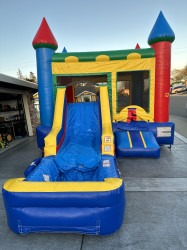 unnamed 1718006450 Colorful Bounce House W/Slide