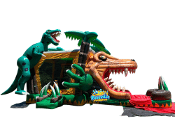 DC2 1738005289.PNG Dinosaur 3-D Bounce House W/Slide